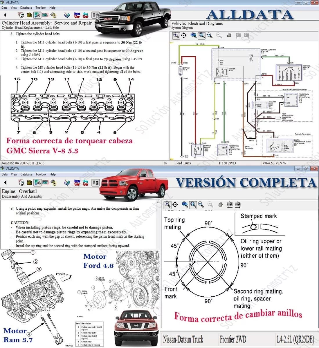 Disco Duro Información Diagramas Automotriz 1tb