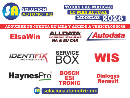 Membresía Paquete de taller 2025, cuenta en línea para alldata, UE, EE. UU., autodata, Haynes PRO, WIS, service box, Identifix, Elsa, Win, Dialogys