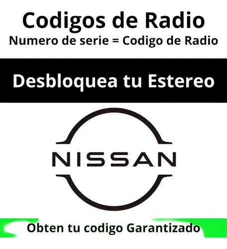 Códigos De Radio Nissan - Desbloqueo De Estéreo